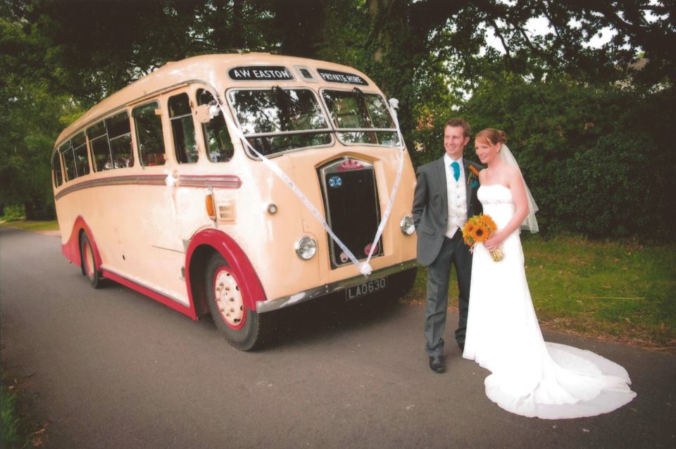 Eastons Vintage Coach Hire Norwich operate this 1952 Duple Vista bodied Albion Victor for private wedding, events and days out hire.